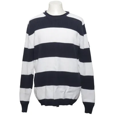 Sweater (Blue, White) from Marine Classics Acrylic, Cotton