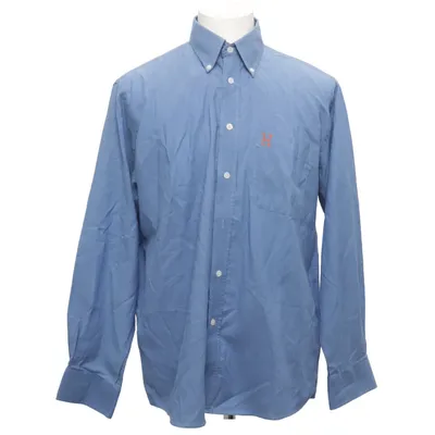 Oxford shirt (Blauw) van Happy People Katoen, Polyester
