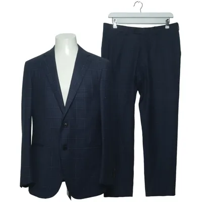Suit (Blue) from Suitsupply Cupro, Polyester, Viscose, Wool