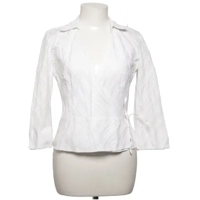 Wrap blouse (White) from Principles Cotton