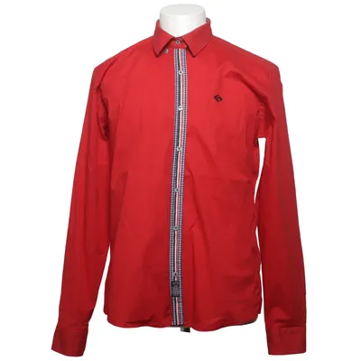Shirt (Rood) van Sir Raymond Tailor Katoen, Elastaan