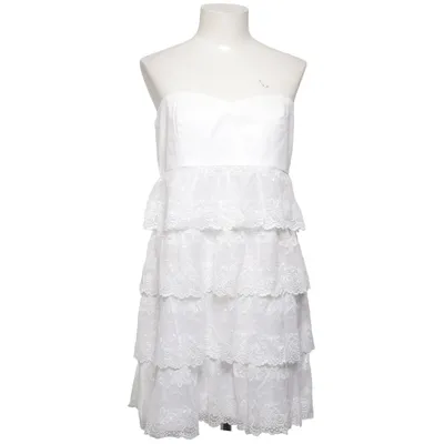Cocktailjurk (Wit) van Kouture Katoen, Elastaan, Polyamide, Polyester