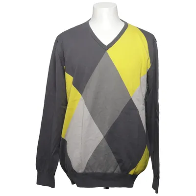 Pull-over (Gris, Jaune) de Four D Coton