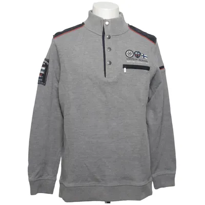 Pull-over (Gris, Noir) de Kitaro Coton, Viscose
