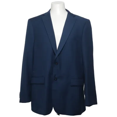 Blazer (Blue) from Dressmann Polyester, Viscose