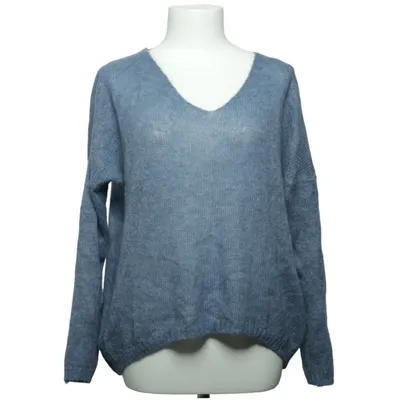 Trui (Blauw) van Nina Kendosa Acryl, Mohair, Polyamide, Wol