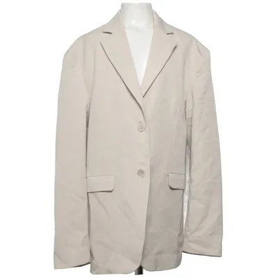 Blazer (Beige) fra H&M Elastan, Polyester, Viscose