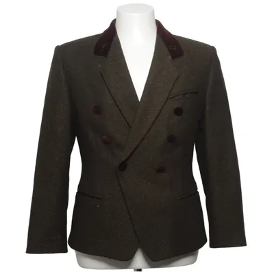 Blazer (Bruin) van Rohdi Heintz Polyester, Wol