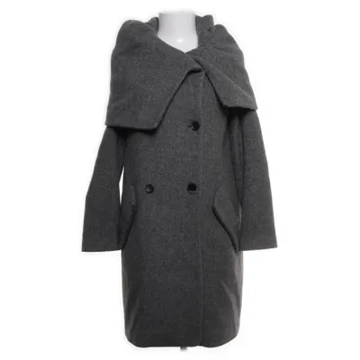 Frakke (Grå) fra Zara Basic Polyester