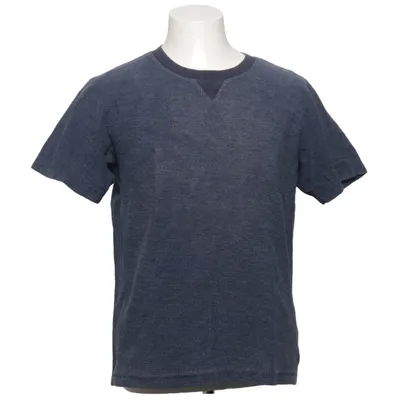 T-shirt (Blauw) van Sunspel Katoen, Elastaan