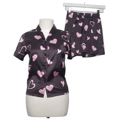 Pyjama (Zwart, Roze) van Ewbob Elastaan, Polyester