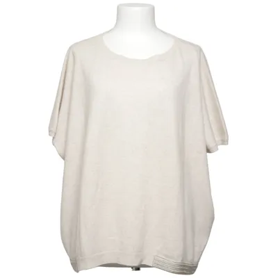 Spencer (Beige) van Fabiana Filippi Kasjmier, Elastaan, Zijde