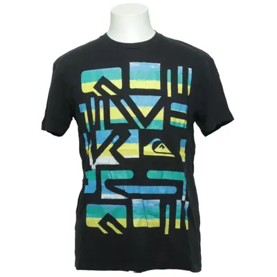 T-shirt (Black, Blue, Yellow) from Quiksilver Cotton