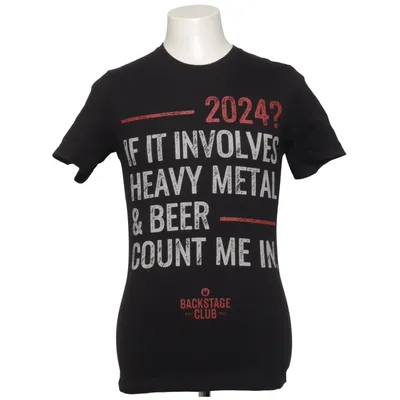 T-shirt (Black) from Gildan Cotton