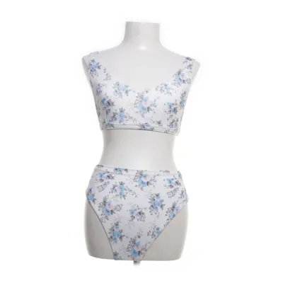Bikini (Vit, Flerfärgad) från ASOS Elastan, Polyester