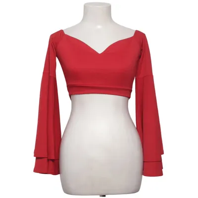 Crop top (Röd) från NLY One Elastan, Polyester