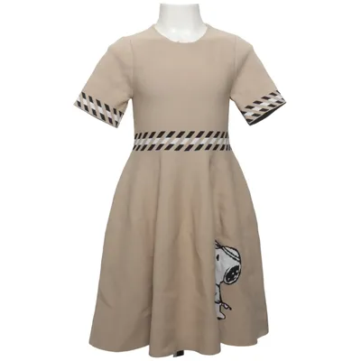 Kjole (Beige, Sort, Hvid) fra Riva Nylon, Polyester, Viscose