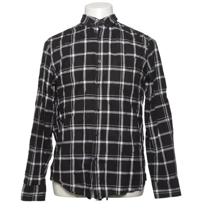 Flannel skjorte (Sort, Hvid) fra Forever 21 Men
