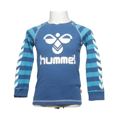 Long sleeve T-shirt (Blue, White) from Hummel Cotton