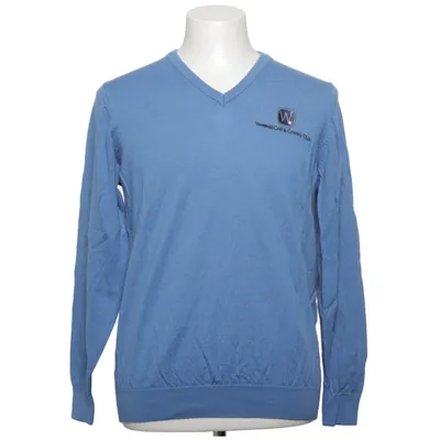 Pull-over (Bleu) de Ashworth Laine de mouton