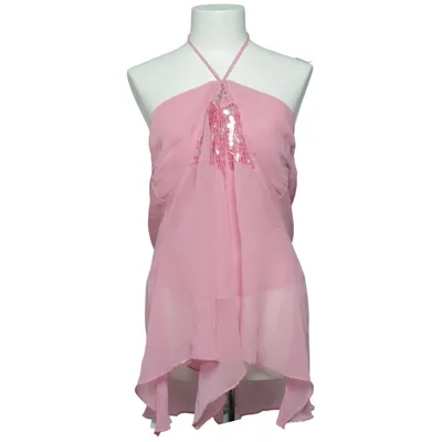 Neckholder Top (Pink) von Hot Options