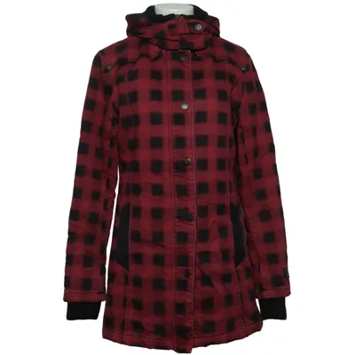 Parka (Rot, Schwarz) von RED by EMP Baumwolle, Elasthan