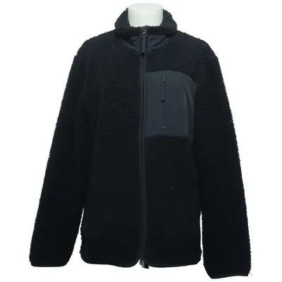 Fleecejacke (Schwarz) von A Day's March Baumwolle, Polyamid, Recyceltes Polyester