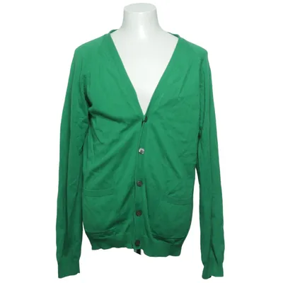Cardigan (Groen) van Red Collar Project Katoen, Polyamide, Zijde