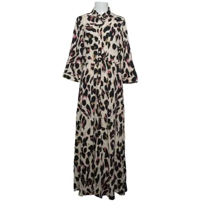 Skjortekjole (Beige, Sort, Pink) fra YAS Viscose