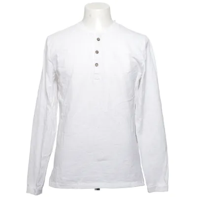Henley T-shirt (Hvid) fra Moods of Norway Bomuld