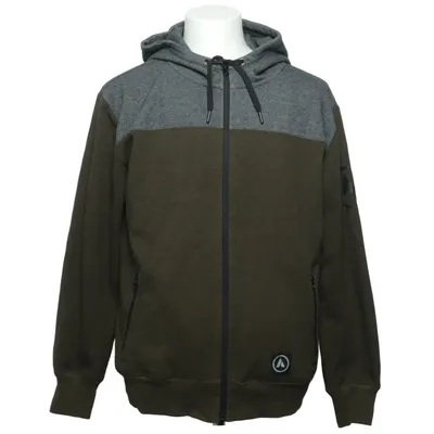 Kapuzenpullover (Grün, Grau) von Denim Day Baumwolle, Polyester