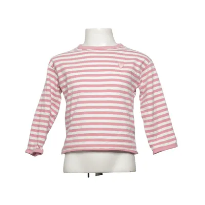 Långärmad t-shirt (Rosa, Vit) från Zara Bomull