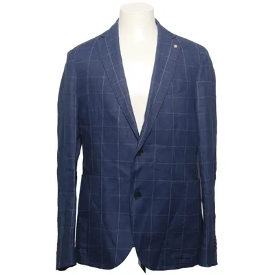 Kavaj (Blå) från Mango Man Bomull, Linne, Polyester