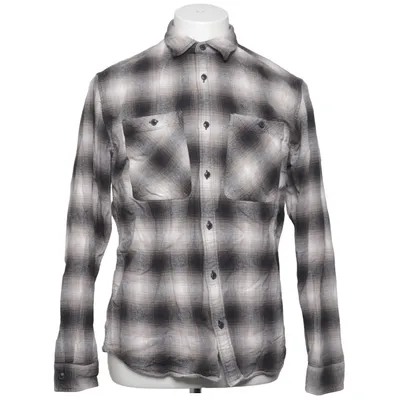Flannel shirt (Gray, Black, White) from ESPRIT Organic cotton