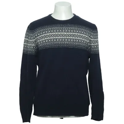 Sweater (Blå, Hvid) fra East West Polyamid, Uld