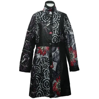 Kappa (Svart, Flerfärgad) från Franstyle Polyester, Viskos
