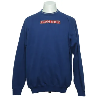 Sweatshirt (Blue) from Team Sportia Cotton, Polyester