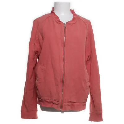 Jacka (Röd) från Velour Bomull, Linne