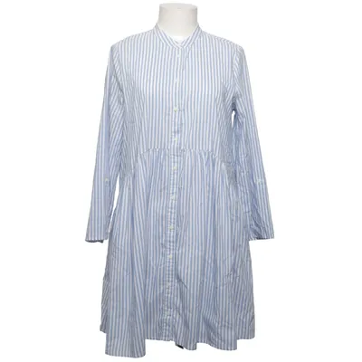 Shirt dress (Blue, White) from ONLY Cotton, Polyester