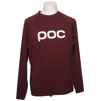 Træningstrøje (Rød) fra POC Elastan, Genanvendt polyester