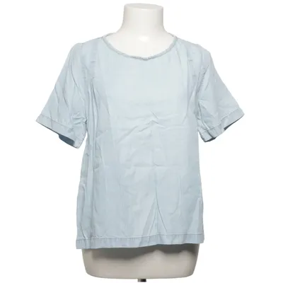 Top (Blauw) van Masscob Katoen, Tencel