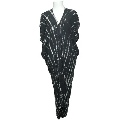 Kaftan (Svart, Vit) från Stajl Viskos