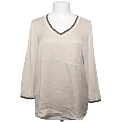 Blouse (Beige) de In Front Élasthane, Soie, Viscose