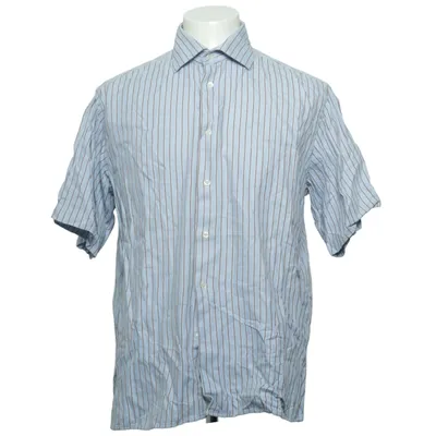 Chemise à manches courtes (Bleu, Marron) de Maestro