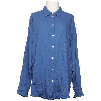 Shirt (Blue) from Lindex Linen, Viscose
