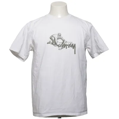 T-shirt (Hvid) fra Stüssy Bomuld