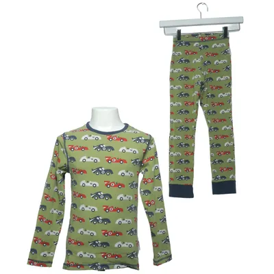 Pyjama (Groen, Meerkleurig) van Maxomorra Katoen, Elastaan