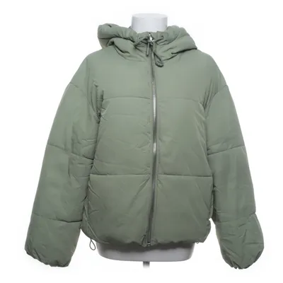 Winter jacket (Green) from Bershka Polyamide, Polyester