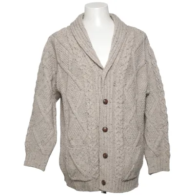 Cardigan (Beige) van Arancrafts Merinowol