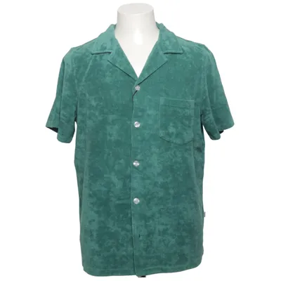 Chemise à manches courtes (Vert) de Nikben Coton, Polyester